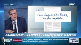 Brunet & Neumann : Grand débat, la lettre aux Français d'Emmanuel Macron - 14/01