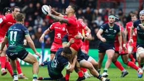 Sofiane Gutione lors de Toulouse-Connacht, à Toulouse le 23 novembre 2019.