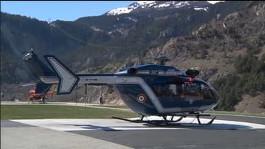 Hélicoptère CRS Alpes.