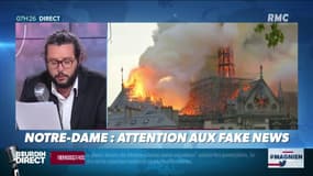 #Magnien: Incendie de Notre-Dame de Paris, attention aux fake news  