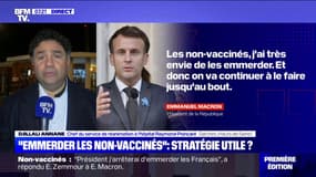 "Pas la bonne méthode": le Pr Annane réagit aux propos polémiques d'Emmanuel Macron sur les non-vaccinés