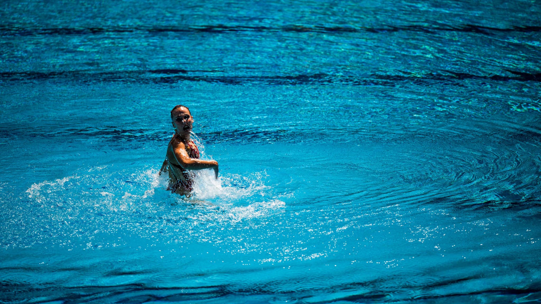 Oriane Jaillardon lors dès championnats du monde à Budapest (Hongrie) en juin 2022.