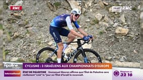 Cyclisme : 3 israéliens participeront aux championnats d'Europe qui se déroulent en France
