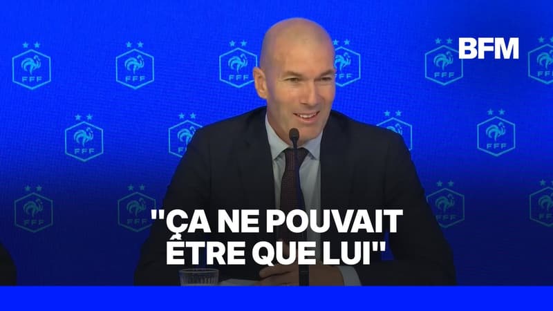 Zinédine Zidane désigné nouveau sélectionneur de l'équipe de France de football