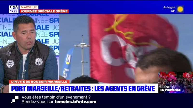 Retraites: la mobilisation va continuer au port de Marseille