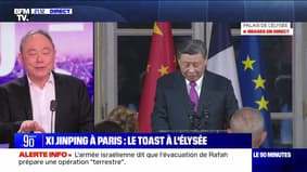  Xi Jinping à Paris : le toast à l'Élysée