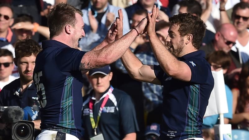 Stuart Hogg et Greig Laidlaw