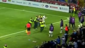 Cristiano Ronaldo lors d'un match entre la Bosnie-Herzégovine et le Portugal, le 16 octobre 2023