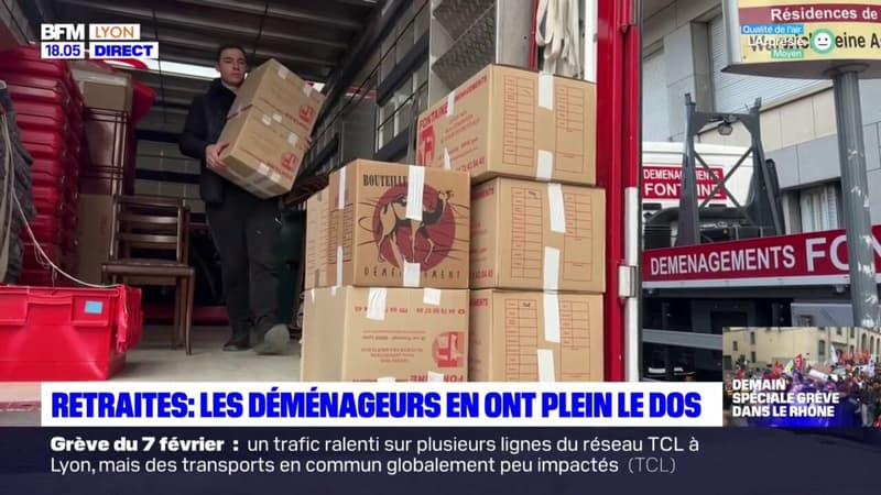 Retraites : les déménageurs en ont plein le dos
