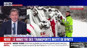 Neige-verglas: "On a besoin d'investir 4,5 milliards d'euros par an sur notre réseau ferroviaire", assure le ministre des Transports