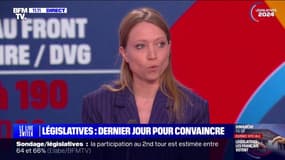 "Il faut faire la hiérarchie des périls": Aurore Lalucq (PS-Place Publique) appelle à faire barrage au RN aux législatives 