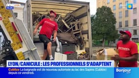 Lyon: les professionnels s’adaptent face à la canicule 