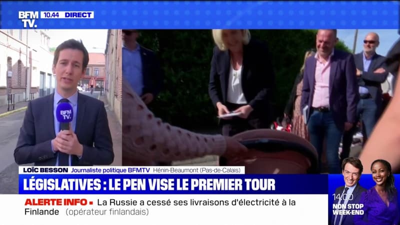 Marine Le Pen réaffirme qu'elle ne sera 