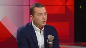 Jordan Bardella sur BFMTV-RMC le 23 septembre 2022.