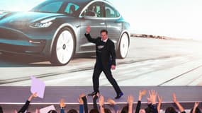 Elon Musk, le patron de Tesla, photographié ici début janvier.