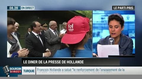Le parti pris d'Apolline de Malherbe : François Hollande est un président audacieux mais il n'est pas téméraire ! - 28/07