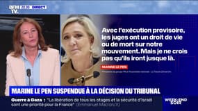 Procès Marine Le Pen: pour Ségolène Royal, ancienne ministre, "elle est dans une attente angoissée"