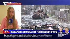 "Je me considère comme une miraculée": une rescapée de Boutcha témoigne sur BFMTV