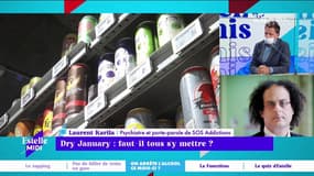 Dry January : on arrête l’alcool ce mois-ci ? "Ça fait un break pour tous les organes et pour la tête aussi" conseille Laurent Karila. 