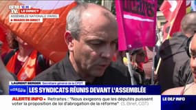 Laurent Berger: "C'est la dernière manifestation sur la question des retraites dans ce format là"