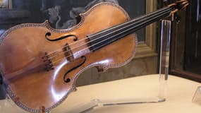 Un violon Stradivarius exposé au Palais royal de Madrid