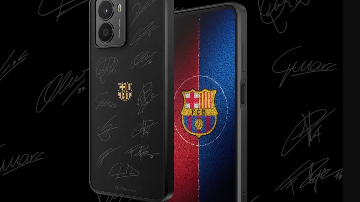 Le HMD Barça Fusion.