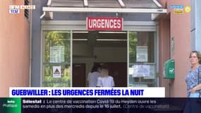 Guebwiller: les urgences fermées la nuit jusqu'au 15 août