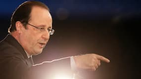 François Hollande retrouve son plus bas niveau dans un sondage Ifop. Ici, lors de la présentation de son 3e plan cancer.