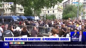 Manif anti-pass sanitaire: six personnes jugées ce lundi