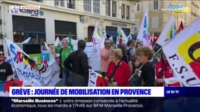 Grève du 18 octobre: mobilisation des enseignants contre la réforme des lycées professionnels à Marseille