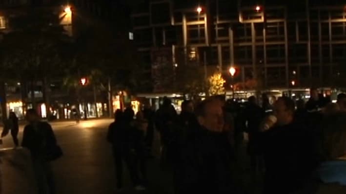 Un rassemblement de policiers a eu lieu à Strasbourg, vendredi 21 octobre 2016. Un rassemblement de policiers a eu lieu à Strasbourg, vendredi 21 octobre 2016.