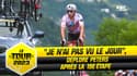 Tour de France E19 : "Je n’ai pas vu le jour", déplore Peters