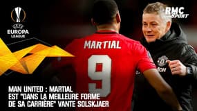 Man United : Martial est "dans la meilleure forme de sa carrière" vante Solskjaer