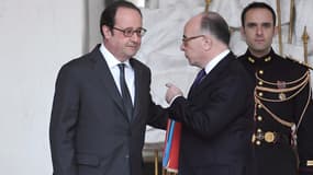 François Hollande et Bernard Cazeneuve