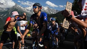 Thibaut Pinot lors du Tour de France 2023