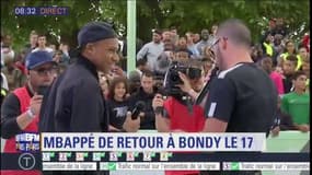 Mbappé de retour à Bondy le 17 octobre: "une après-midi festive" prévue avec les enfants de la ville