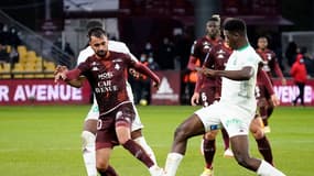 Farid Boulaya face aux Verts