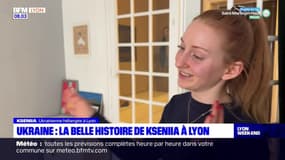Ukraine: la belle histoire de Ksennia à Lyon