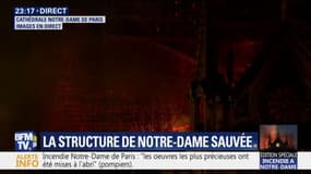 Emmanuel Macron : "Cette cathédrale, nous la rebâtirons"