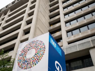 Vue du siège du Fonds monétaire international (image d'illustration)