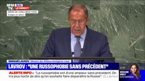 Sergueï Lavrov à l'ONU: "L'Ukraine est une monnaie d'échange dans cette guerre menée contre la Russie"