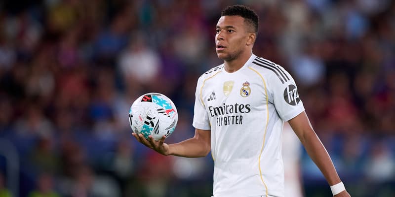 Kylian Mbappé avec le Real Madrid, le 23 septembre 2025