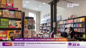 INFO RMC - Les ventes de cahiers de vacances pour adulte ont augmenté de 9% par rapport à l'an dernier