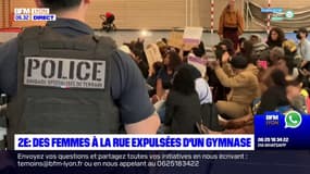 Lyon: plusieurs dizaines de femmes sans-abris expulsées du gymnase Chanfray après avoir tenté de s'y installer