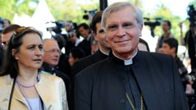 L'évêque Jean-Michel di Falco au Festival de Cannes, le 16 mai 2009. (Photo d'archive)