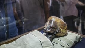 Une momie égyptienne exposée au muséum égyptien du Caire, le 30 septembre 2013.