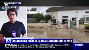 "Nous n'avons pas de blessé grave à constater": la préfète de la Haute-Marne, Régine Pam, fait le bilan après les orages dévastateurs dans son département