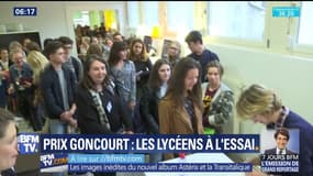 Prix Goncourt: les lycéens à l'essai