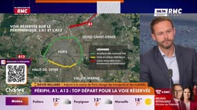 Périph/Voie réservée : "Pas d'amende dès ce lundi", assure David Belliard