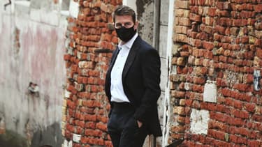 Tom Cruise à Venise sur le tournage de "Mission Impossible 7"